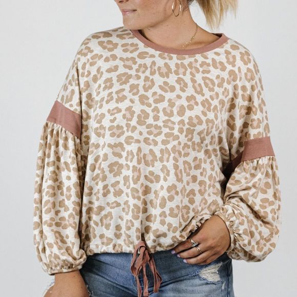 Leopard print top - Picture 3 of 4